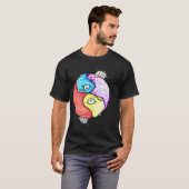 T-shirt Yin-Yang petite version (Devant entier)