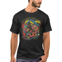 Yin Yang Phoenix et chemise de dragon