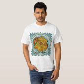 T-shirt Yin Yang Poisson Rouge (Devant entier)