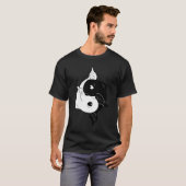 T-shirt Yin-Yang Poissons (Devant entier)