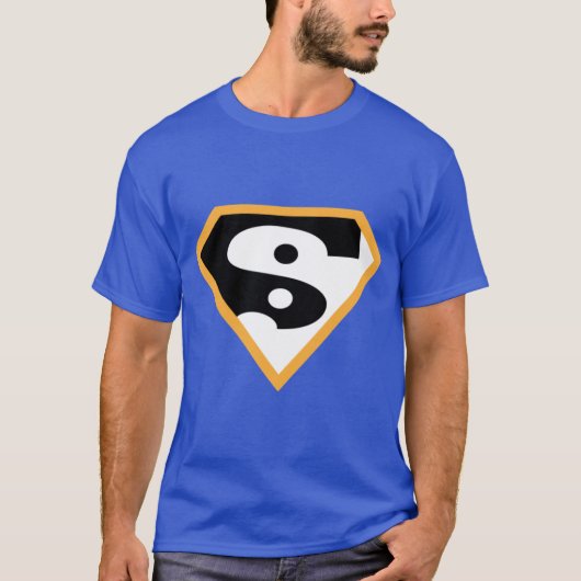 T-shirt Yin Yang Super boy boy (Devant)