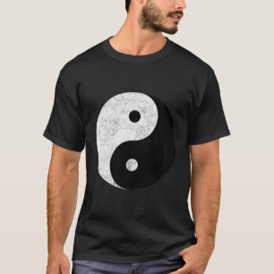 T-shirt Yin Yang symbole de Tao Taijitu Yoga Peace Love