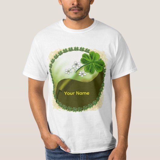 T-shirt Yin Yang Trèfle (Devant)
