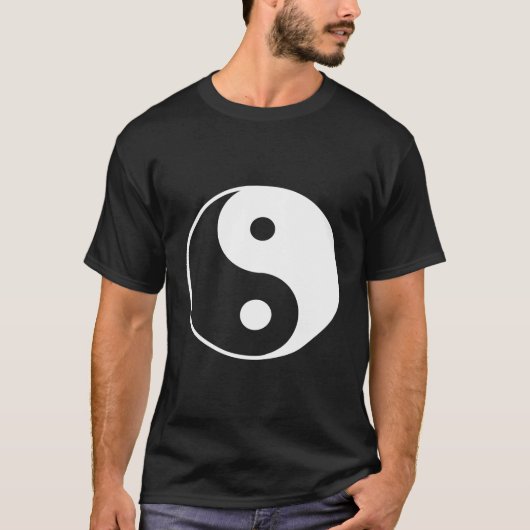 T-shirt Yin Yang White (Devant)