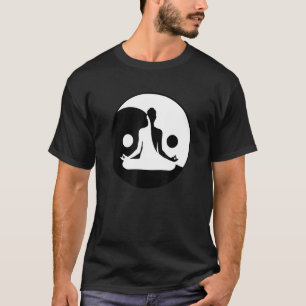 T-shirt yin yang yoga méditation tai chi qigong