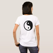 T-shirt ying yang (Dos entier)