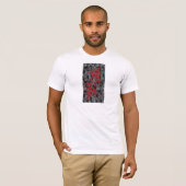 T-shirt Ying Yang Red Dragons (Devant entier)