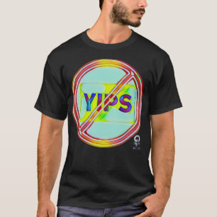 T-shirt Yips Non Autorisé Hipster Golf