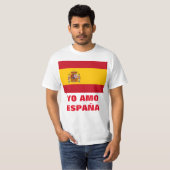 T-SHIRT YO AMO ESPAÑA (Devant entier)