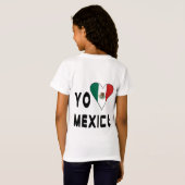 T-Shirt Yo Amo Mexico Girl's (Dos entier)