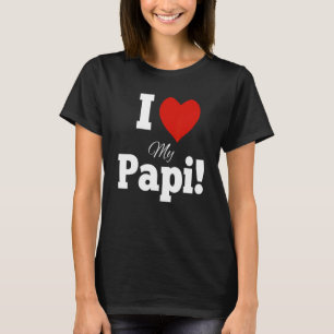 T-shirt Yo amo mi papi - Cadeau pour papa J'aime ma papi