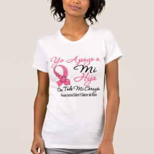 T-shirt Yo Apoyo par MI Hija - Cáncer de Maman