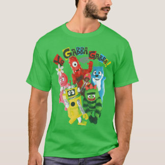 T-shirt Yo Gabba Gabba Hello Friends Cast PhotoV Show gift