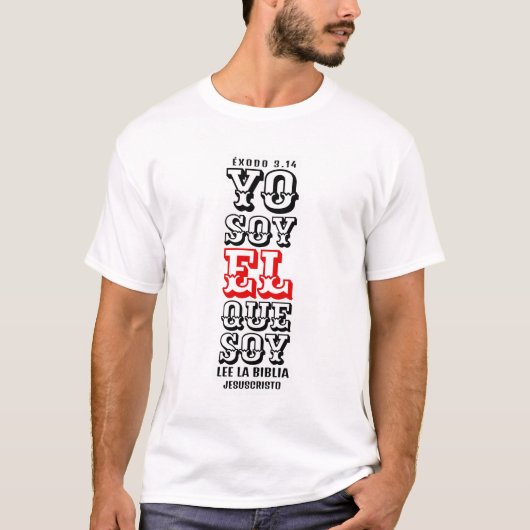 T-SHIRT YO SOY EL QUE SOY (Devant)