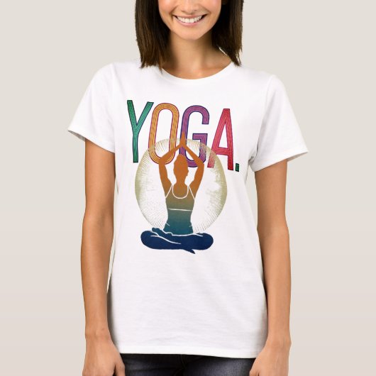 T-SHIRT "YOGA." (Devant)