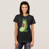 T-shirt Yoga à l'avocat (Devant entier)