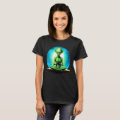 T-shirt Yoga Alien (Devant entier)
