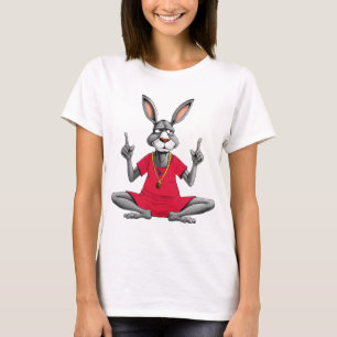 T-shirt Yoga Âne