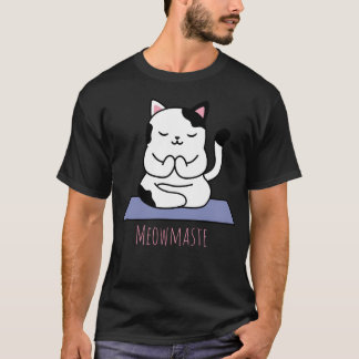 T-shirt Yoga Animalier Meowmaste