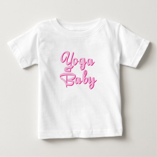 T-shirt Yoga Baby (Voorkant)