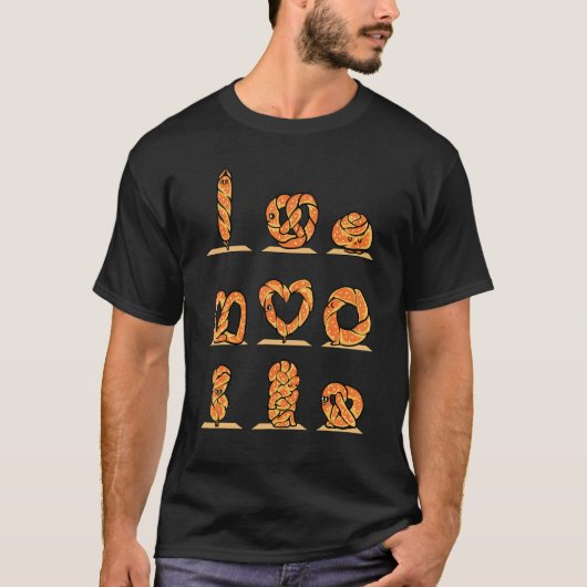 T-shirt Yoga Bretzel (Devant)