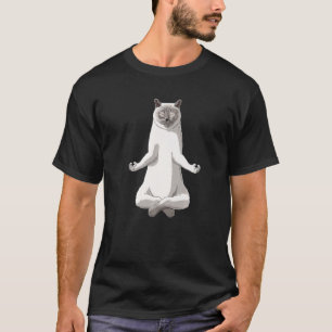 T-shirt Yoga British Shorthair Cat