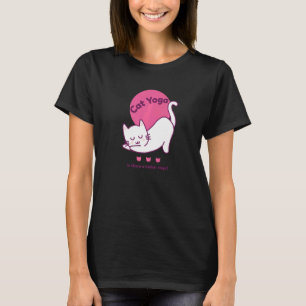 T-shirt Yoga Chat Yoga Position Meow Maste Entraînement Ch