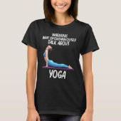 T-shirt Yoga cool Pour Hommes Femmes Yogi Exercice Physiqu (Devant)
