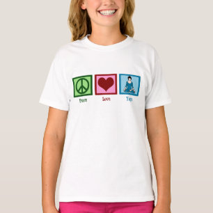 T-shirt Yoga d'amour de paix
