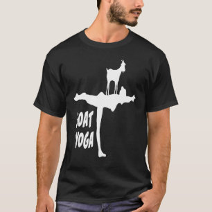 T-shirt Yoga de chèvre pour enseignant de yoga chèvre inst