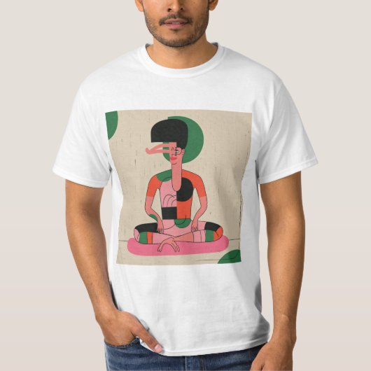 T-shirt / Yoga Design (Devant)