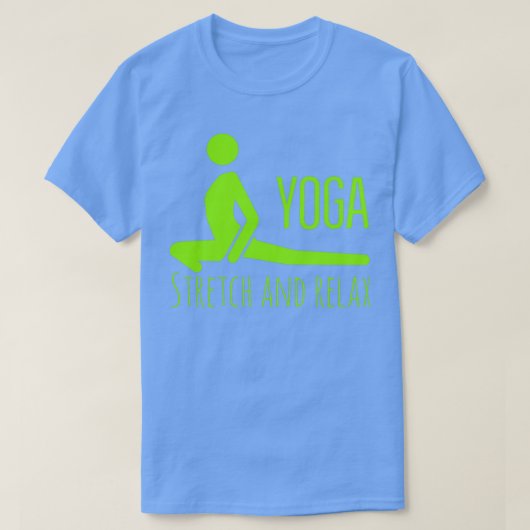 T-shirt Yoga design 2 (Design devant)