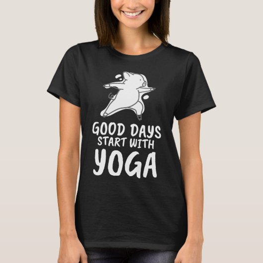 T-shirt Yoga dire 83 (Devant)
