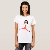 T-shirt "Yoga Diva" (Devant entier)