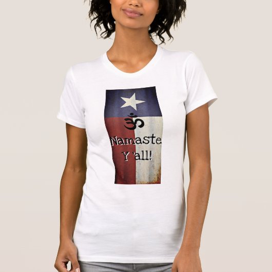 T-shirt Yoga du Texas (Devant)