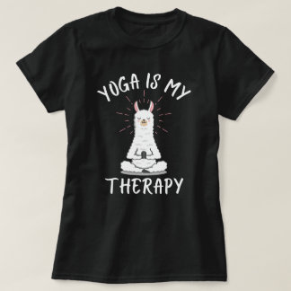 T-shirt Yoga est ma thérapie – Édition Lama