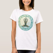 T-shirt Yoga Exercice Sitting Pose Méditation (Devant)