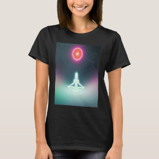 T-shirt Yoga Fille Femme Salutation Solaire Méditation Cha