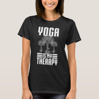T-shirt Yoga Gym Fitness Méditation Musique Exercice