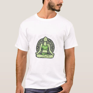 T-shirt Yoga I Méditation Namaste Buddha Mandala Kundalini