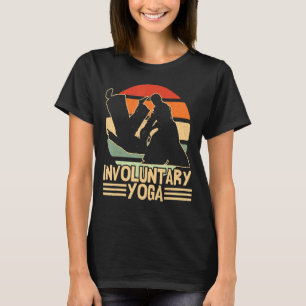 T-shirt Yoga involontaire BJJ Jiu Jitsu Vintage Jujutsu Ma