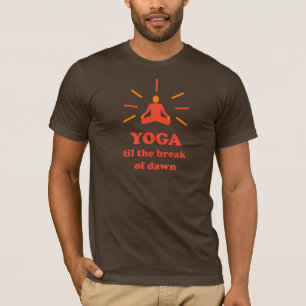 T-shirt Yoga jusqu'à l'aube