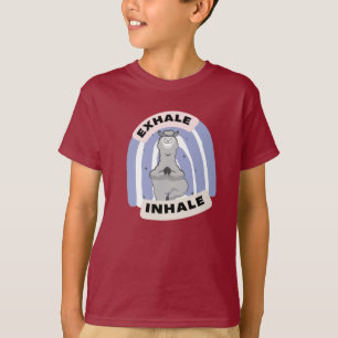 T-shirt Yoga Llama
