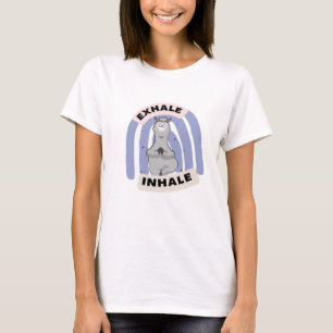 T-shirt Yoga Llama