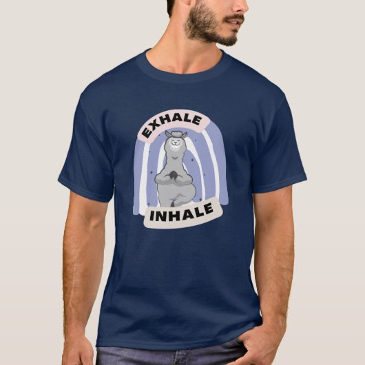 T-shirt Yoga Llama (Devant)