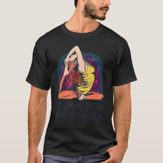 T-shirt Yoga Mandala Méditation Spirituelle Fille Ohm