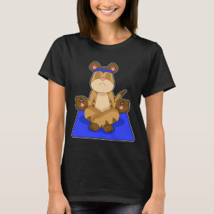 T-shirt Yoga Méditation des Suricates