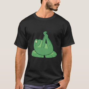 T-shirt Yoga méditation grenouille pose de yoga