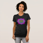 T-shirt Yoga multicolore Yantra (Devant entier)
