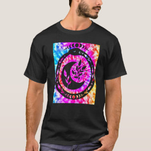T-shirt Yoga Namaste Moon Cravate Die Buddha Snake